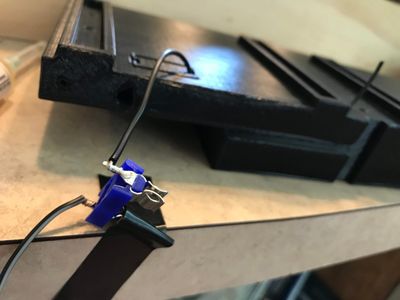 Soldering and mounting a fuse on the common wire for the solenoids, to protect against a short.