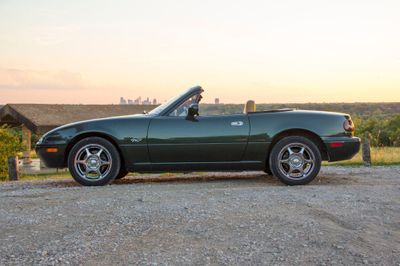 Side view of the car.