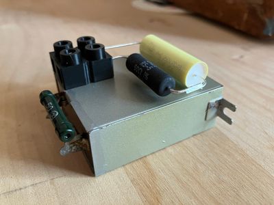 New components attached to the side of the old ones.