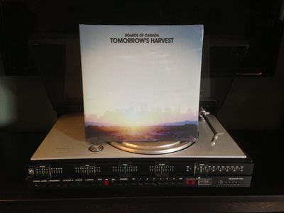 Motivation for restoration: Tomorrow’s Harvest by Boards of Canada on vinyl.