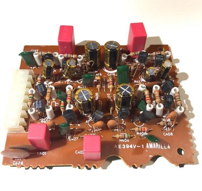 The phono board.